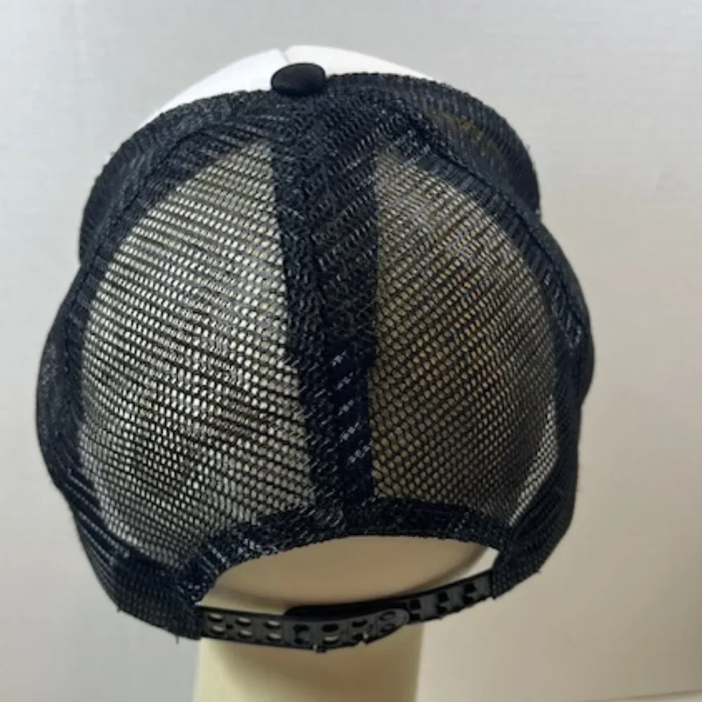 Mama Bear Mesh Black White Baseball Trucker Style Adjustable Hat Cap
